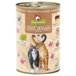 GranataPet DeliCatessen 24 X 400 G Tasting Pack 17 GranataPet DeliCatessen 24 X 400 G Tasting Pack -Trixie Store 101336 pla granatapet delicatessen truthahn fasan 400 hs 01g 0