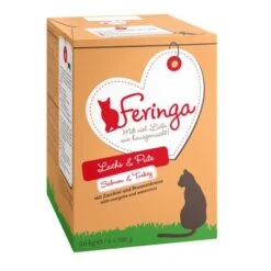 Feringa Classic Meat Menu Trays Saver Pack 24 X 100g -Trixie Store 105432 pla feringa tray salmon turkey 6x100g 8