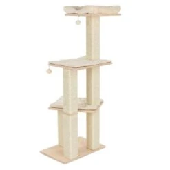 Natural Paradise Scratching Tree - Orchid L -Trixie Store 109398 pla np kratzbaum quadra 2 fg 3 3