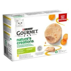 Gourmet Nature’s Creations Pâté 12 X 85g -Trixie Store 109901 nestle purina gourmet naturescreation mousse chickencarrot 12x85g hs 02 3