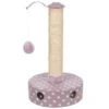 Trixie Junior Fleece Scratching Post 2 Trixie Junior Fleece Scratching Post -Trixie Store 113206 pla trixie kratzsaeule junior fleece flieder hs01 0