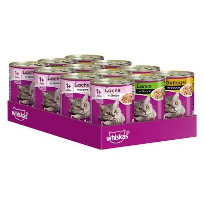 Whiskas 1+ Cans 12 X 400g 8 Whiskas 1+ Cans 12 X 400g - Image 6