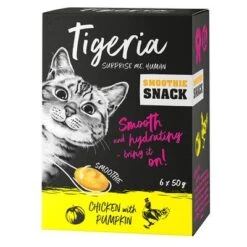 Tigeria Smoothie Snacks Saver Pack 24 X 50g -Trixie Store 149499 pla tigeria smothie chickenpumkin 6x50g 7