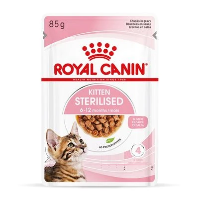 Royal Canin Sterilised Kitten In Gravy 5 Royal Canin Sterilised Kitten In Gravy - Image 3