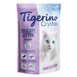 Tigerino Crystals Cat Litter - XXL/XL Grain - Sensitive (fragrance Free)