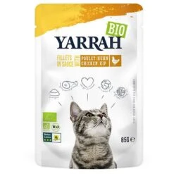Yarrah Organic Fillets In Sauce – Saver Pack 28 X 85g 8 Yarrah Organic Fillets In Sauce – Saver Pack 28 X 85g -Trixie Store 203818 pla yarrah biofilets sosse huhn 85g hs 01 0