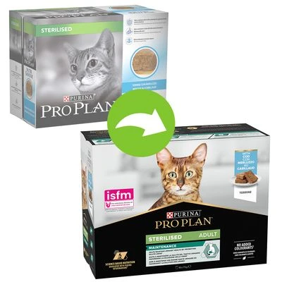Purina Pro Plan Sterilised Adult Maintenance 10 X 85 G