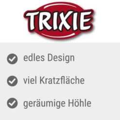 Trixie Cave With Scratching Ball -Trixie Store 333298 trixie hoehle kratzball hs 09 8