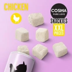 Cosma Snackies XXL - Maxi Tube -Trixie Store 56512 cosma snackies xxl foodboard chicken 1000x1000 5