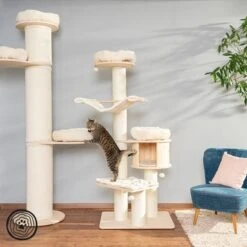 Natural Paradise Scratching Pillar - Jasmine XXL -Trixie Store 59716 np ks xxl 1000x1000 logo la dsc8053 6