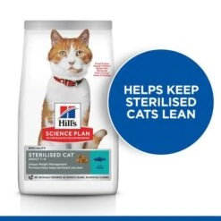 Hill's Science Plan Adult Sterilised Tuna 12 Hill's Science Plan Adult Sterilised Tuna -Trixie Store 604130 11 3