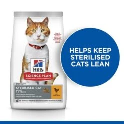 Hill's Science Plan Sterilised Cat Young Adult Chicken 15 Hill's Science Plan Sterilised Cat Young Adult Chicken -Trixie Store 607271 11 9