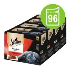 Sheba Pouches Select Slices In Gravy Saver Pack 96 X 85g
