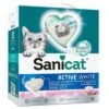 Sanicat Active White Lotus Flower Clumping Litter -Trixie Store 65202 pla sanicat active white lotusbluete 6l 6