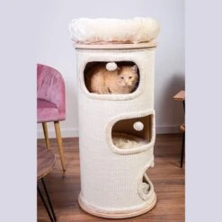 Natural Paradise Scratching Barrel - Primrose L -Trixie Store 69058 68231 69109 naturalparadise kratztonne primrose hs 05 6 1