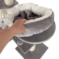 Gingerbread Cat Tree With Ladder - XXL -Trixie Store 72125 knusperhaeuschen xxl fg 9403 0