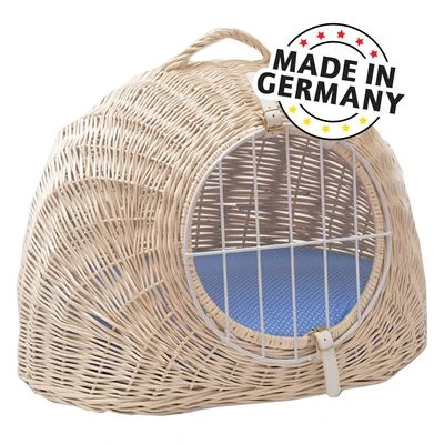 Aumüller Wicker Basket With Cushion 3 Aumüller Wicker Basket With Cushion