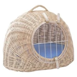 Aumüller Wicker Basket With Cushion 12 Aumüller Wicker Basket With Cushion -Trixie Store 78349 pla aumueller korbhoehle 1
