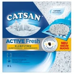 Catsan Active Fresh Clumping Litter -Trixie Store 78726 pla mars catsan active fresh klumpstreu 8l 7