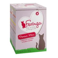 Feringa Classic Meat Menu Trays Saver Pack 48 X 100g -Trixie Store 81197 pla feringa permiummenue box2 6x100g 3