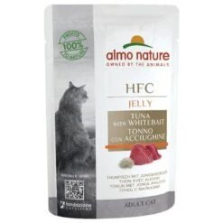 Almo Nature HFC Jelly Pouches Saver Pack 24 X 55g 12 Almo Nature HFC Jelly Pouches Saver Pack 24 X 55g -Trixie Store 84423 pla almo nature hfc jelly pouch thunfischjungsardellen 3