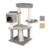 Bear's Den Cat Tree -Trixie Store 86409 kb bh grey fk 01 0
