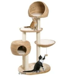 Karlie Paradise Banana-Leaf Cat Tree -Trixie Store banana paradise cat tree 2