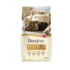 Burgess Adult Cat Rich In Chicken With Duck -Trixie Store burgess cat chicken duck 2