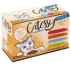 Catessy Chunks Pouches Saver Pack 48 X 100g -Trixie Store catessy 12er karton veggy in jelly rz 300719 1000x1000 6