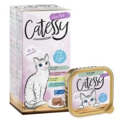 Catessy Trays Mixed Packs Mega Saver Pack 64 X 100g -Trixie Store catessy finepate boxtray g p l m 8x100g 1000x1000 7