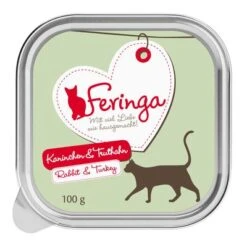 Feringa Classic Meat Menu Trays Saver Pack 24 X 100g -Trixie Store feringa kaninchen 100g 1000x1000 1