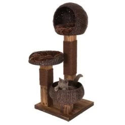Scorched Wood Cat Tree -Trixie Store kratz 59370 10 2