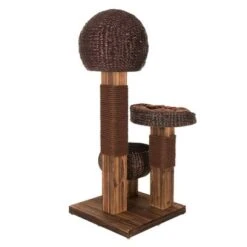 Scorched Wood Cat Tree -Trixie Store kratz 59370 3 5