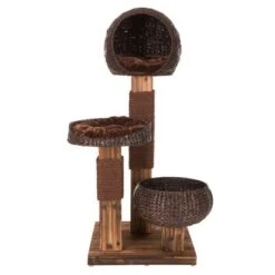 Scorched Wood Cat Tree -Trixie Store kratz 59370 4 9