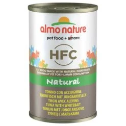 Almo Nature HFC 6 X 140g -Trixie Store pla almonatureclassic tunawhitebait hfc 140g 2