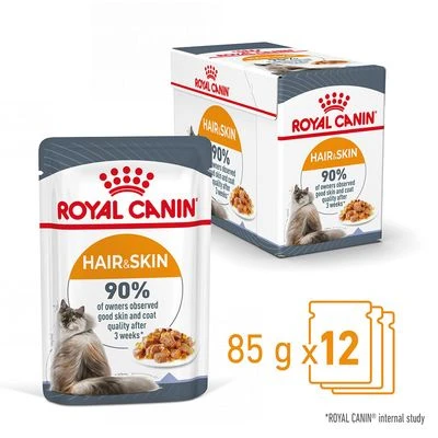 Royal Canin Hair & Skin Care In Jelly 4 Royal Canin Hair & Skin Care In Jelly - Image 2