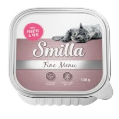 Smilla Fine Menu Saver Pack 24 X 100g -Trixie Store smilla finemenu poultryveal 100g 1000x1000 6