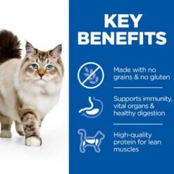 Hill's Science Plan Hill’s Science Plan Adult 1-6 No Grain With Chicken -Trixie Store sp no grain cat adult chicken key benefits 7