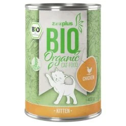 Zooplus Bio Organic Kitten Chicken With Pumpkin